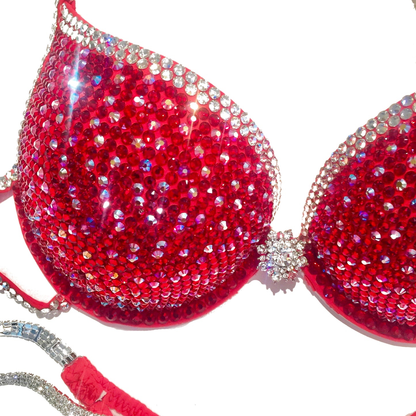 Red Crystal Competition Suit