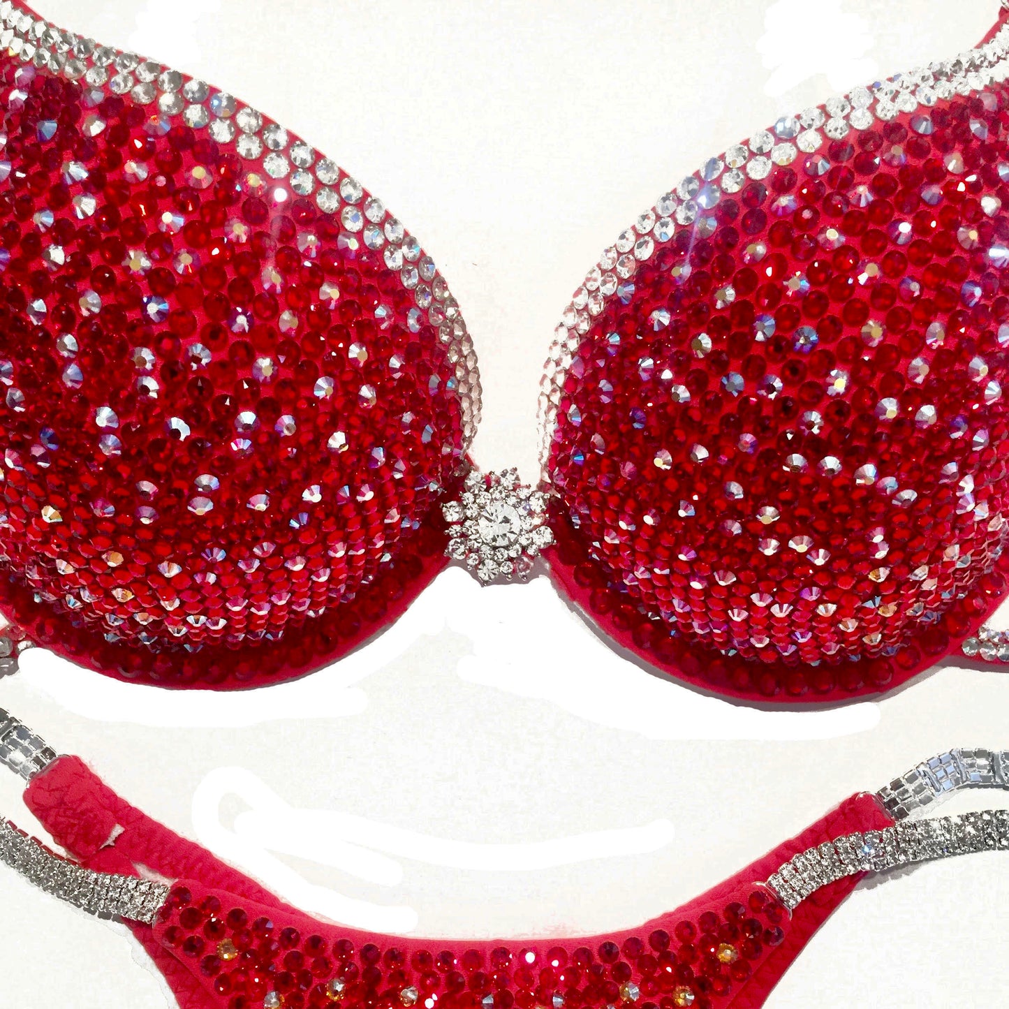 Red Crystal Competition Suit