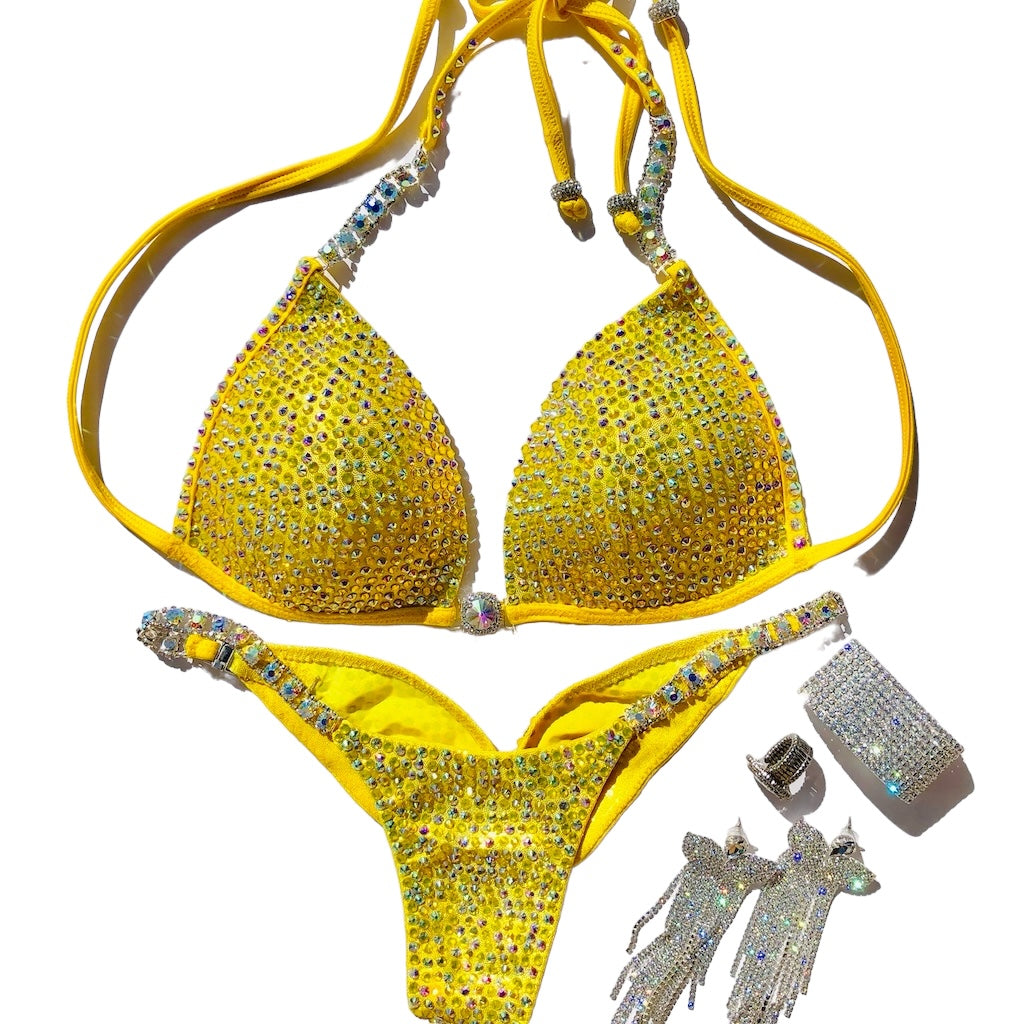 Yellow Crystal Suit
