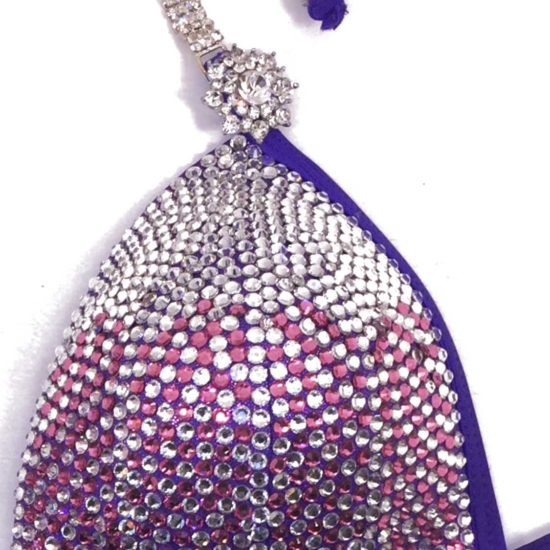 Pink Purple Swarovski® Crystal Suit