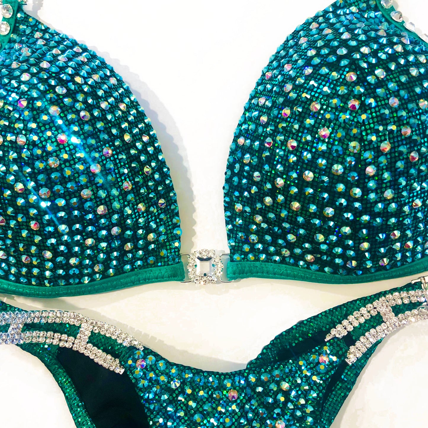 Emerald Crystal Competition Suit