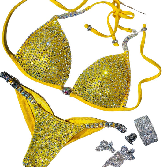 Yellow Crystal Suit