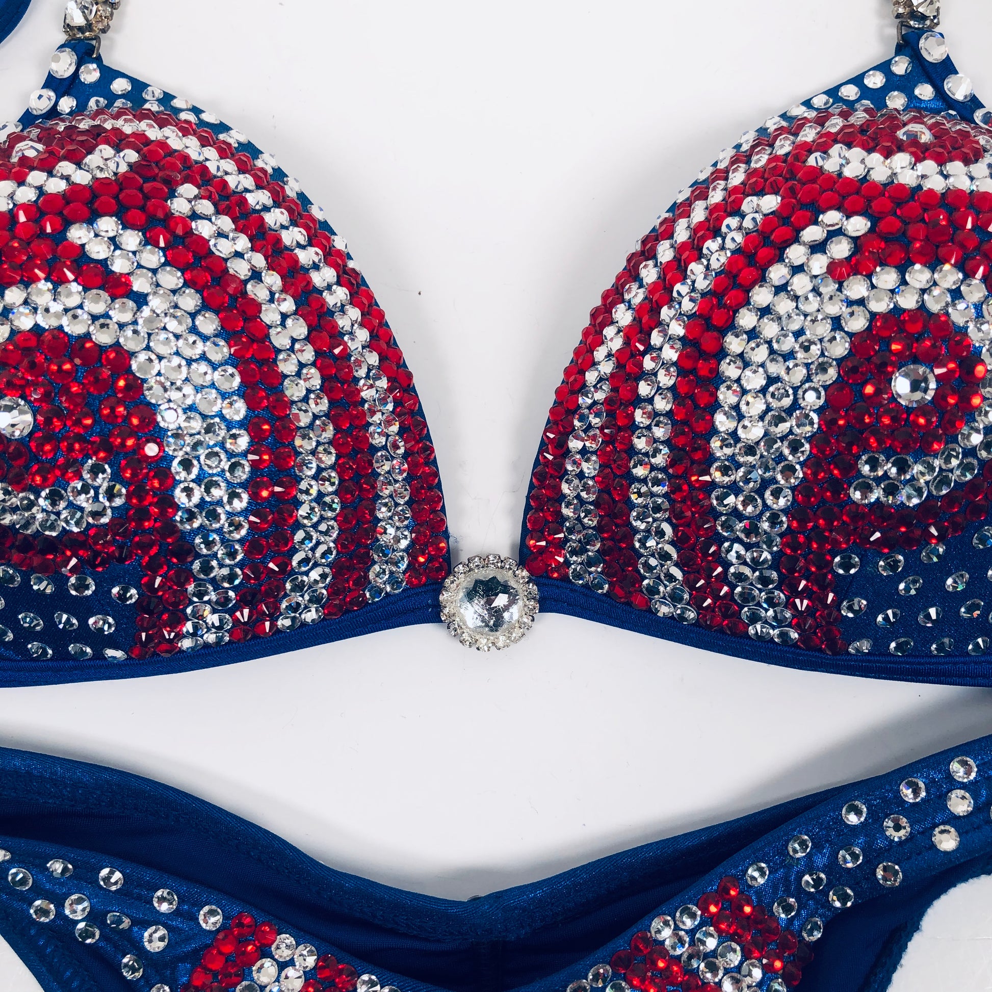 Red Blue & White USA Suit - MyProSuit