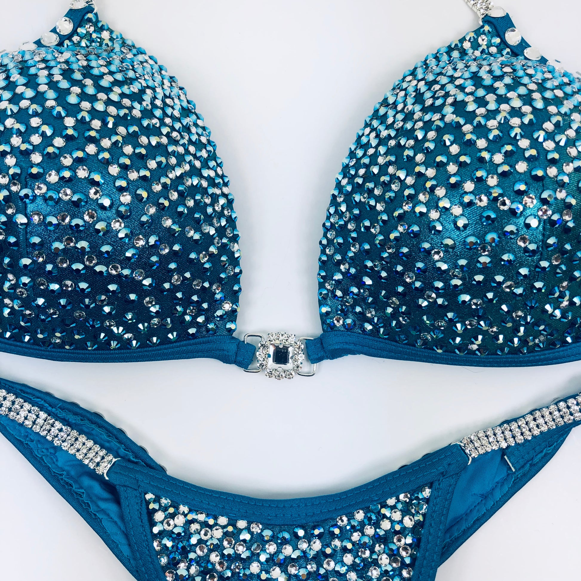 Teal Clear Sparkle - MyProSuit