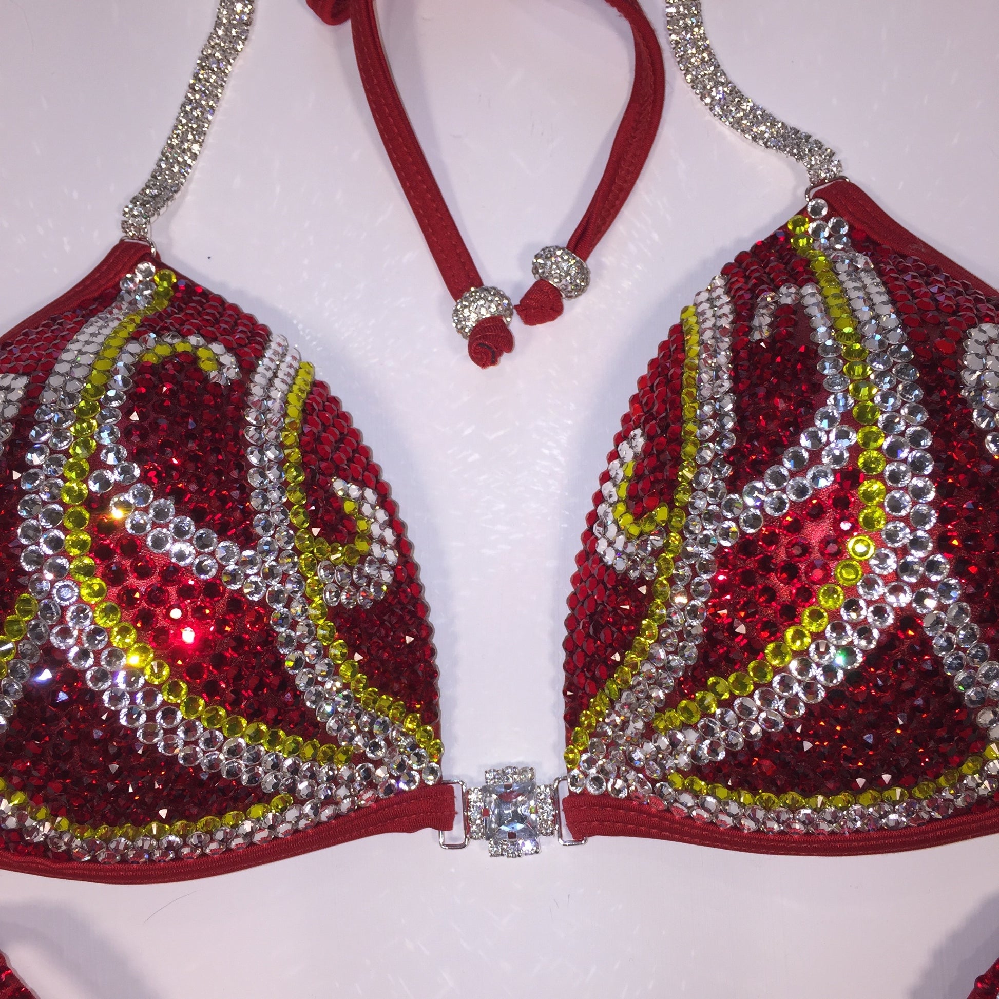 Red & Yellow Crystal Suit - MyProSuit