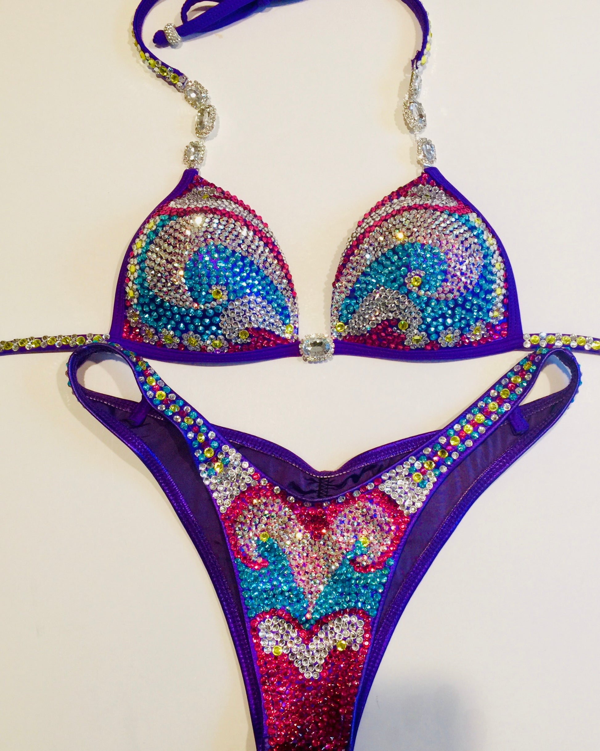 Purple Multi Scroll - MyProSuit