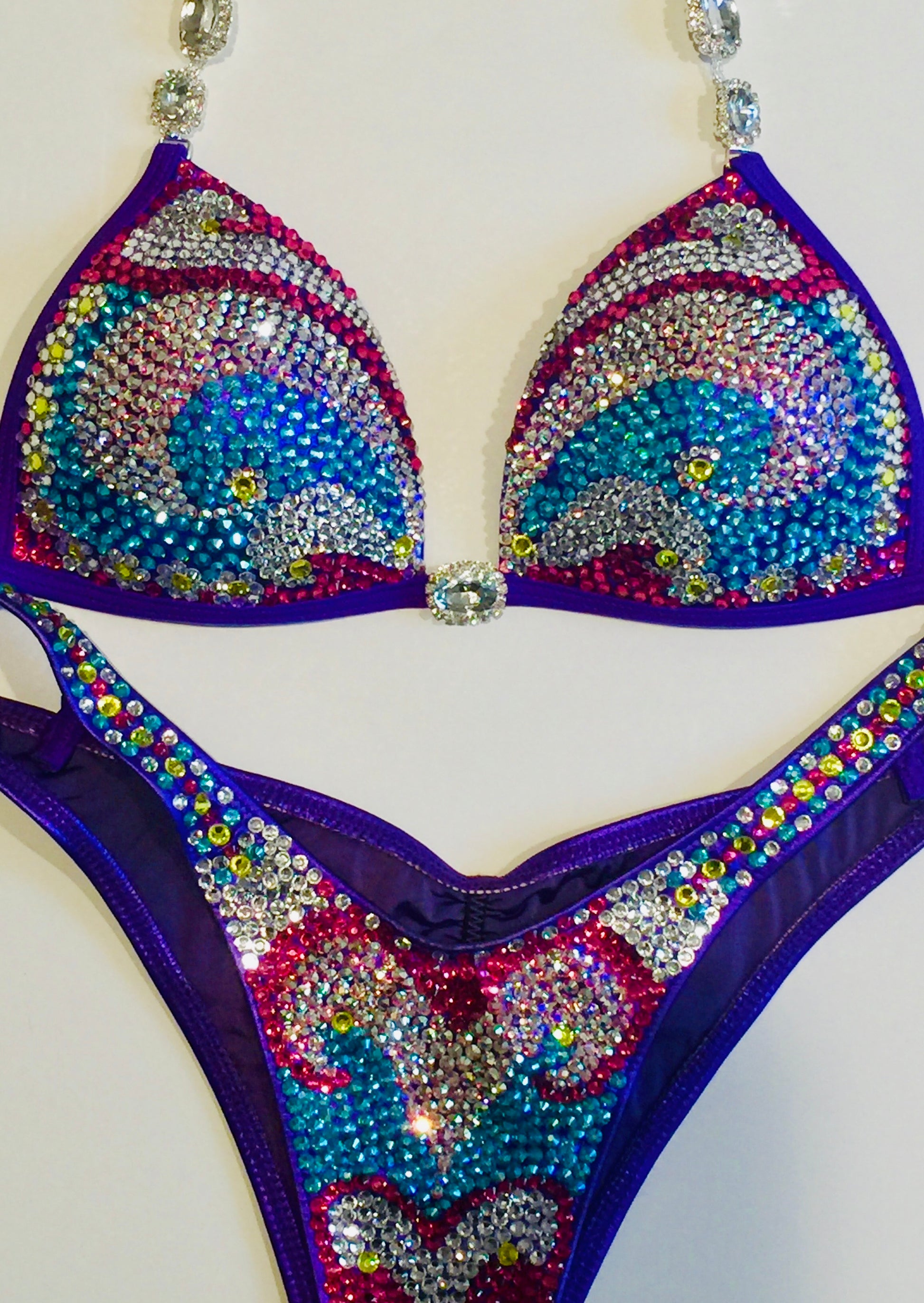 Purple Multi Scroll - MyProSuit