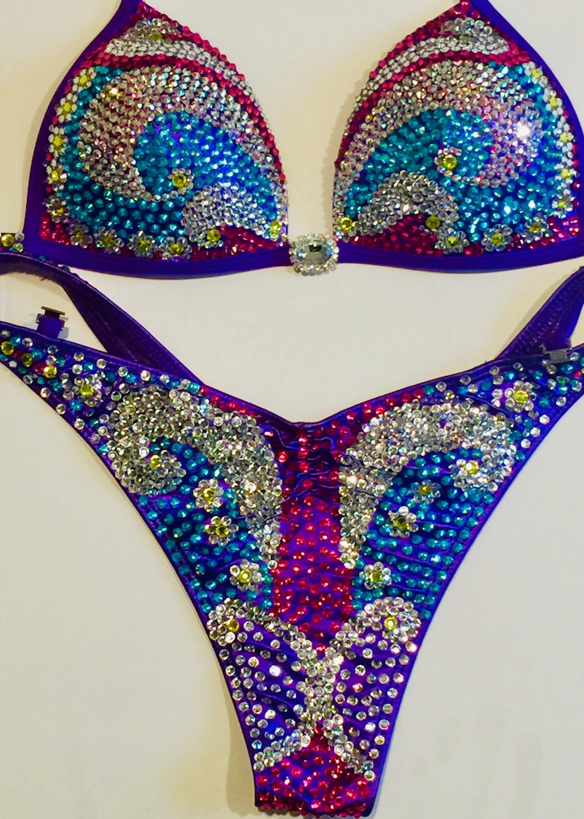 Purple Multi Scroll - MyProSuit
