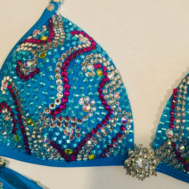 Turquoise Crystal Suit - MyProSuit