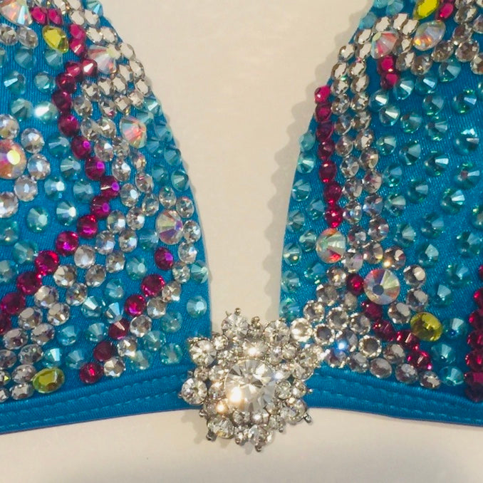 Turquoise Crystal Suit - MyProSuit