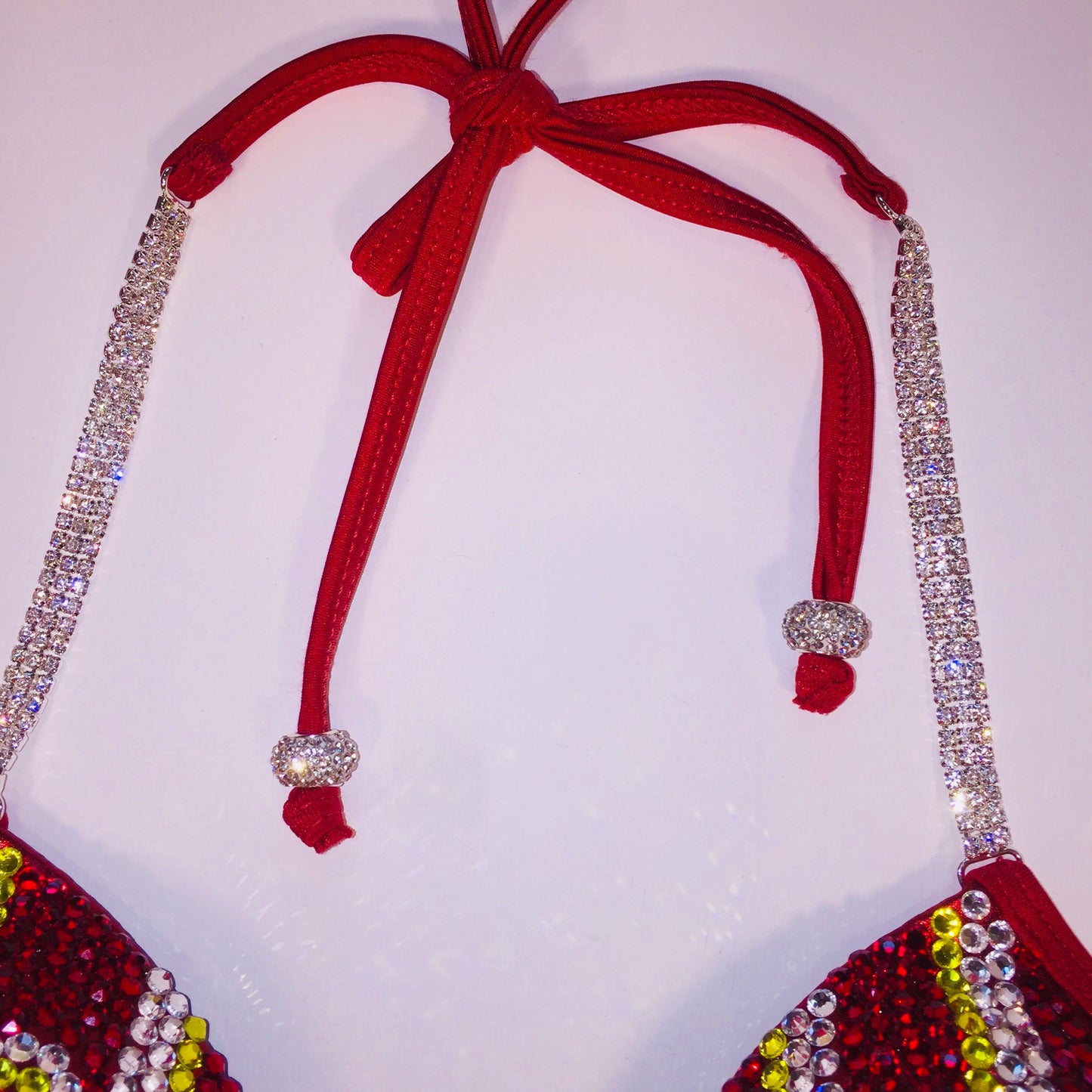 Red & Yellow Crystal Suit - MyProSuit