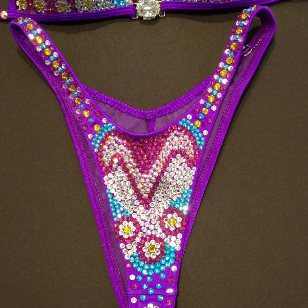 Purple Pink Scroll - MyProSuit