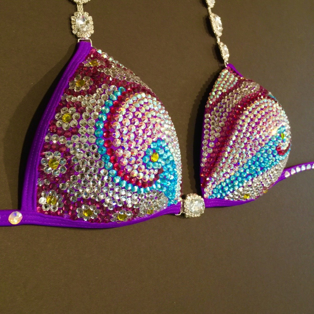 Purple Pink Scroll - MyProSuit