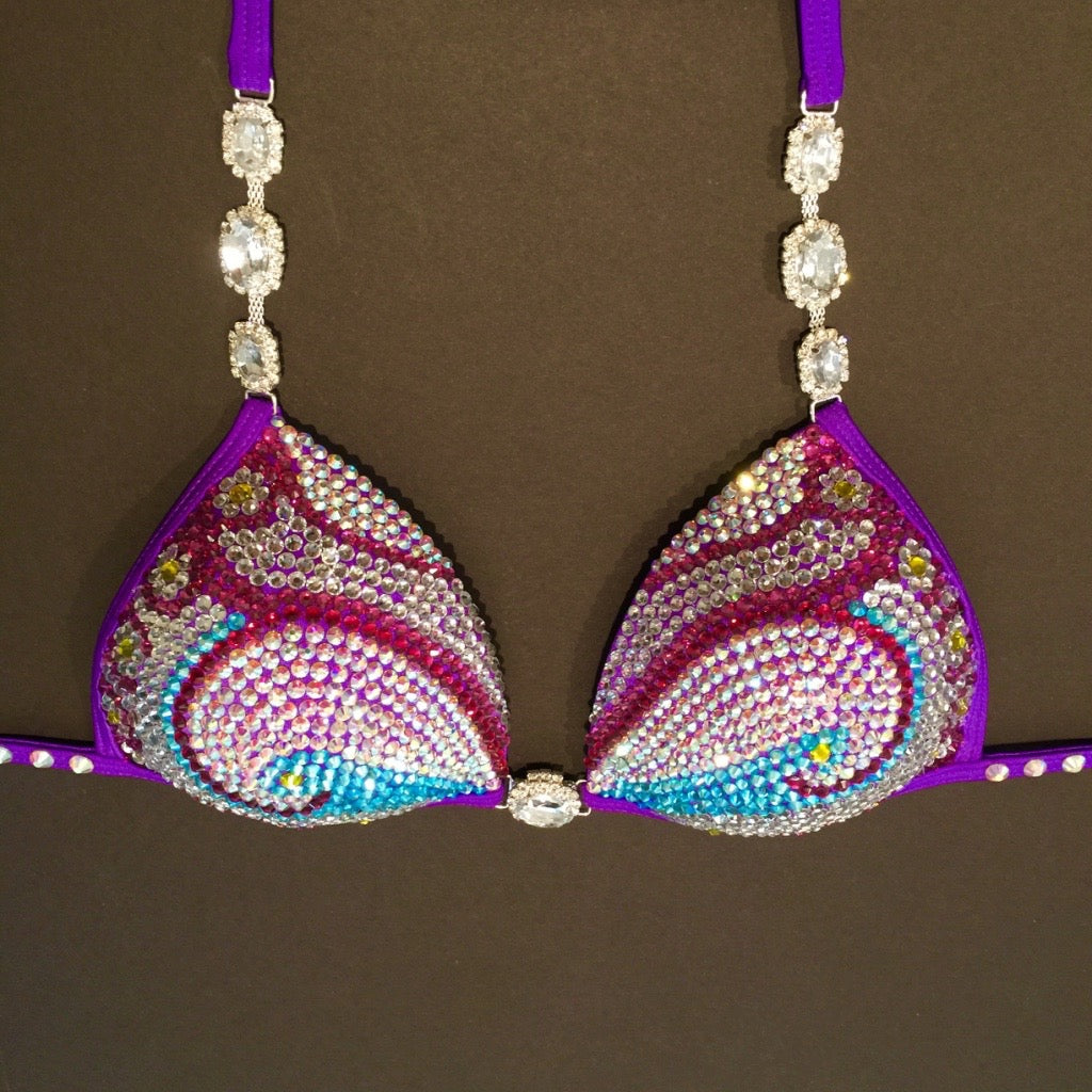 Purple Pink Scroll - MyProSuit